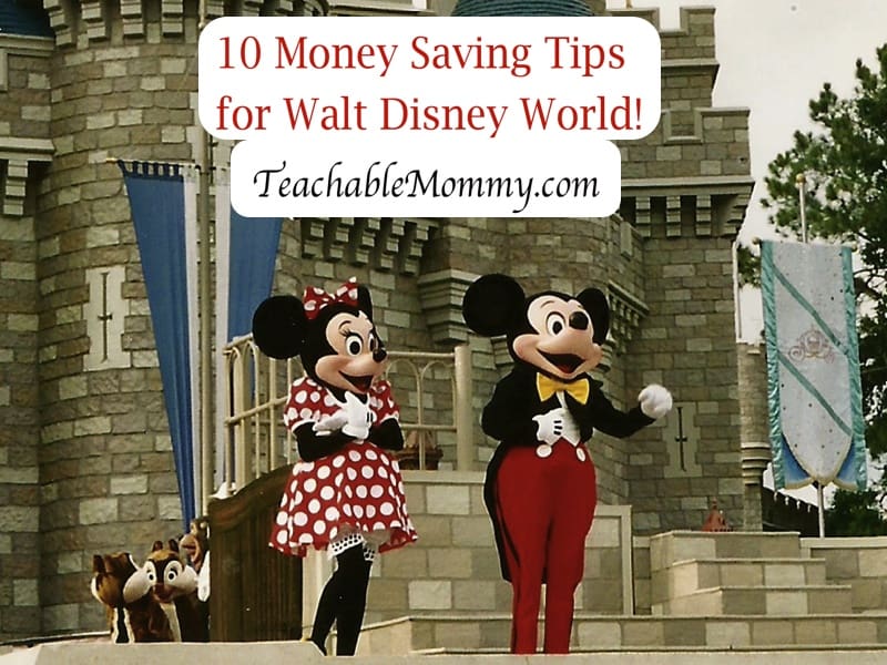 Saving Money at Disney World, Saving money on a Disney Vacation, Disney Savings, Disney World Trip