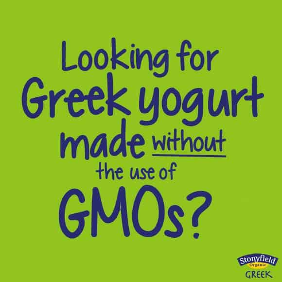 Stonyfield Greek Yogurt, Organic, NonGMOs