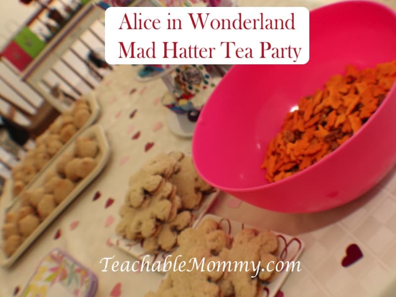 Alice in Wonderland Birthday Party, Mad Hatter Tea Party Birthday