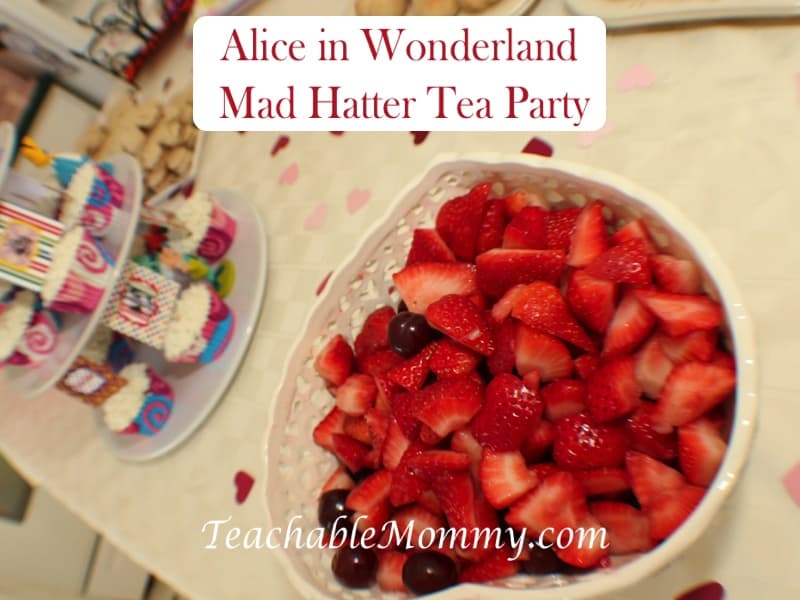Alice in Wonderland Birthday Party, Mad Hatter Tea Party Birthday,