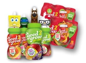 good2grow juice blends review, good2grow nongmo juice for kids
