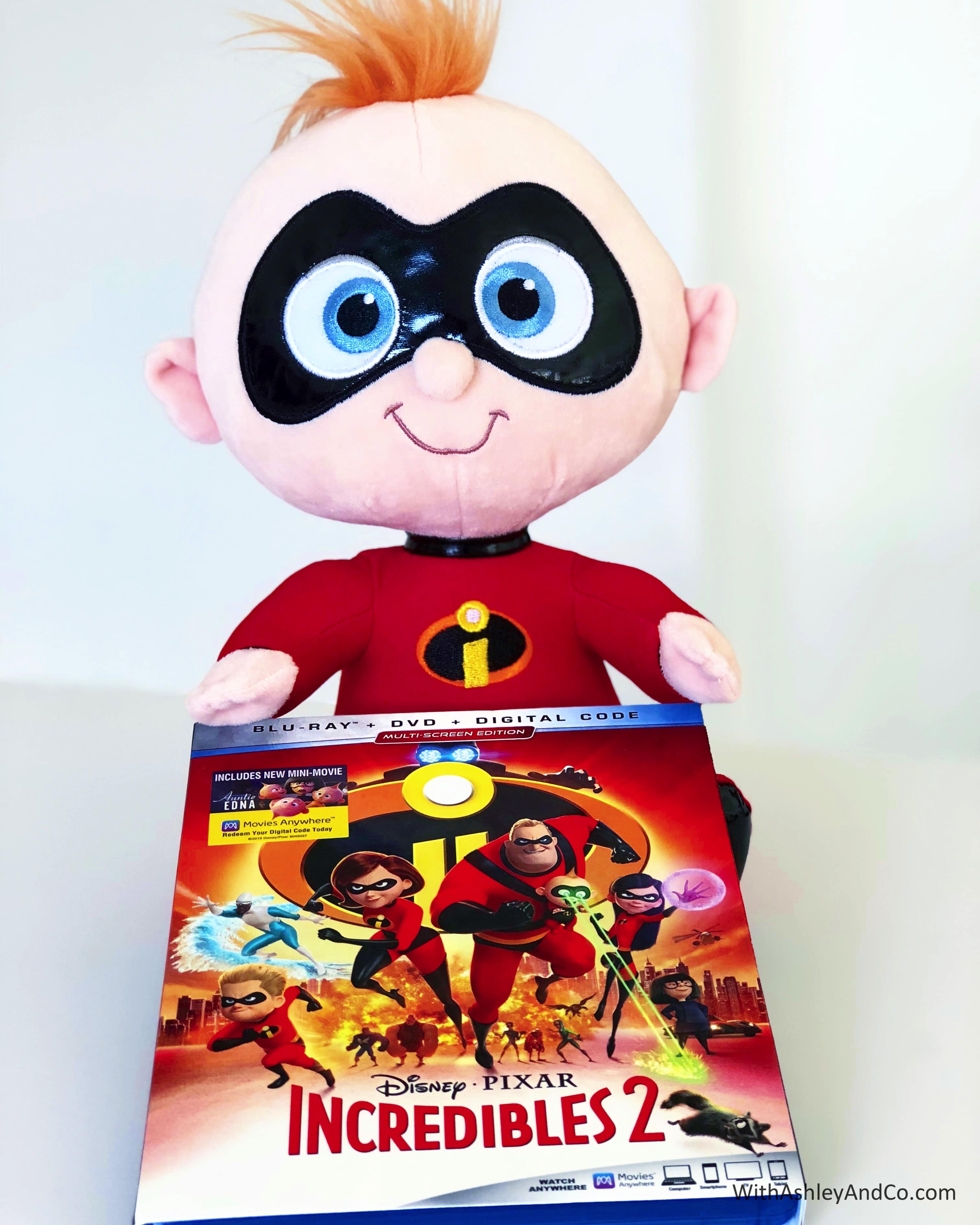 Disney Authentic Incredibles 2 Baby Jack Jack as Edna Mode