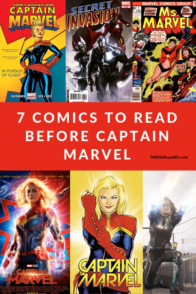 Comics to Read Before Captain Marvel