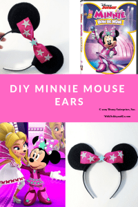 Minnie Mouse Bow Be Mine DIY Minnie Ears