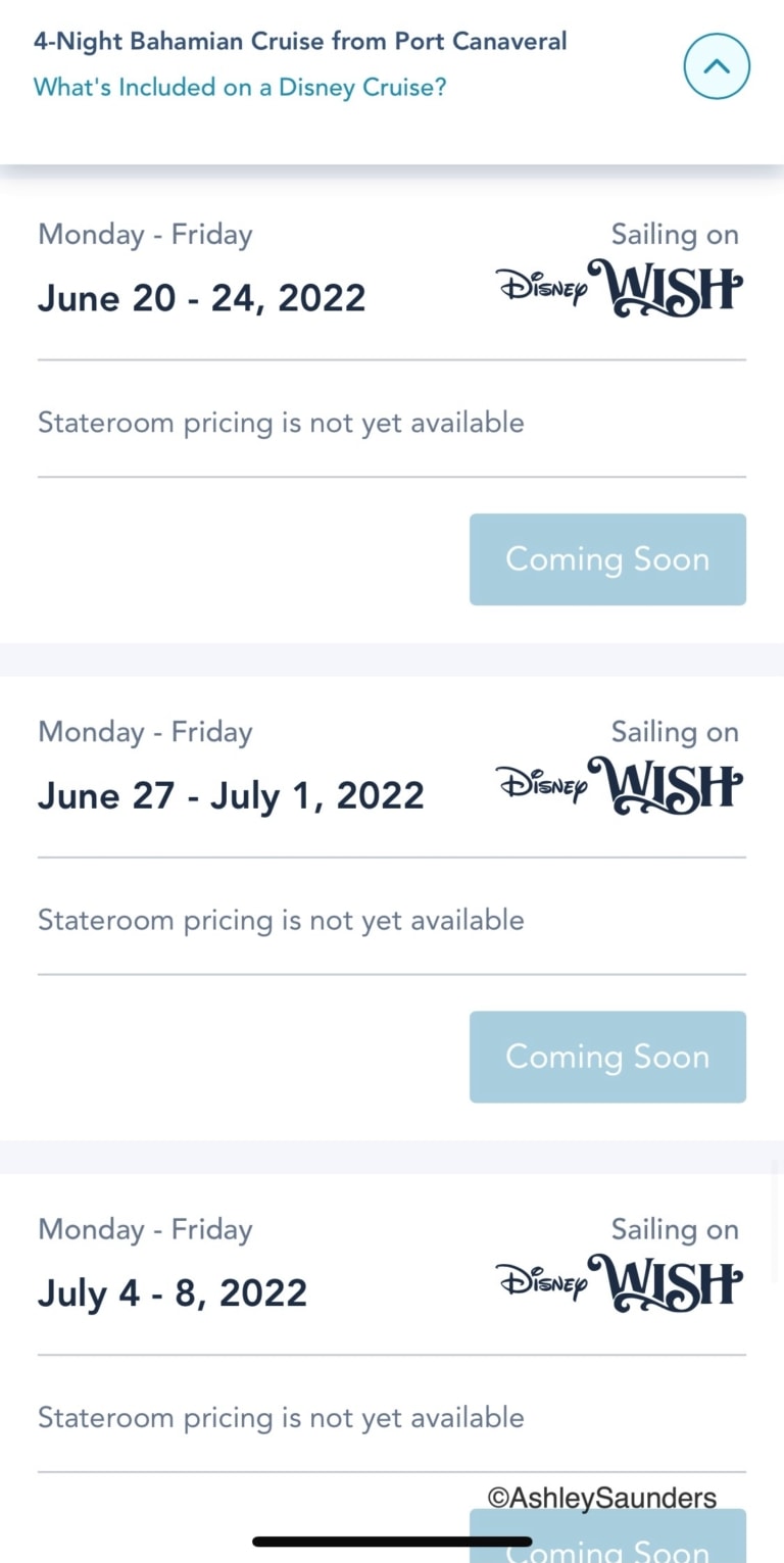 First Look At The Disney Wish Itineraries, Dining, and More!