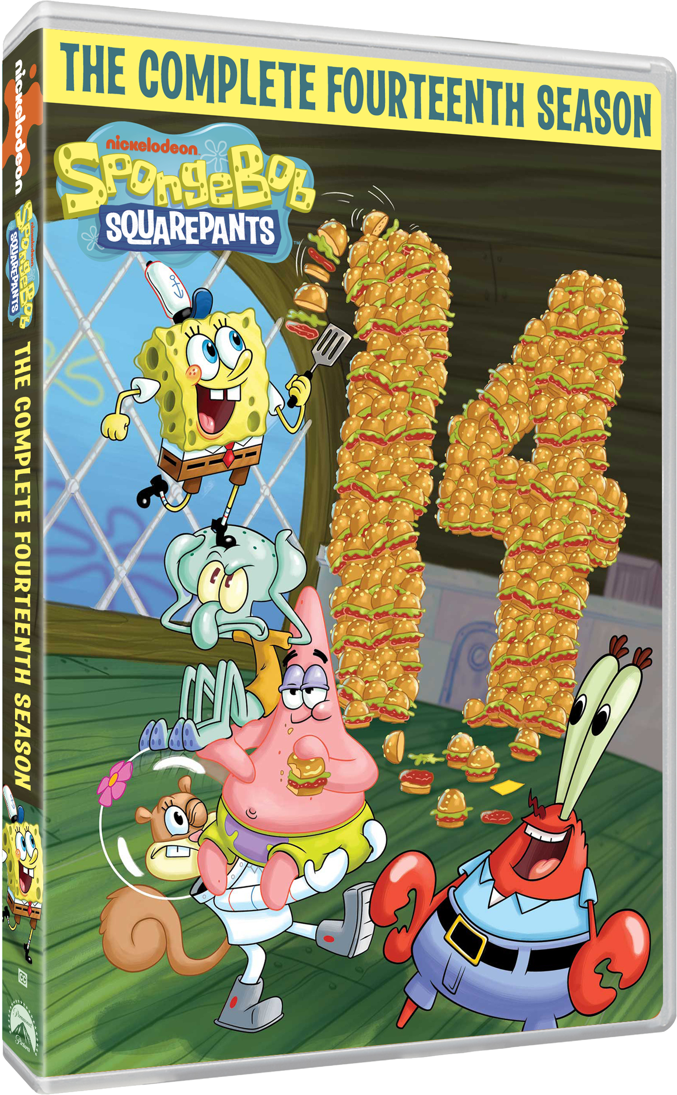 Spongebob SquarePants Season 14 DVD giveaway